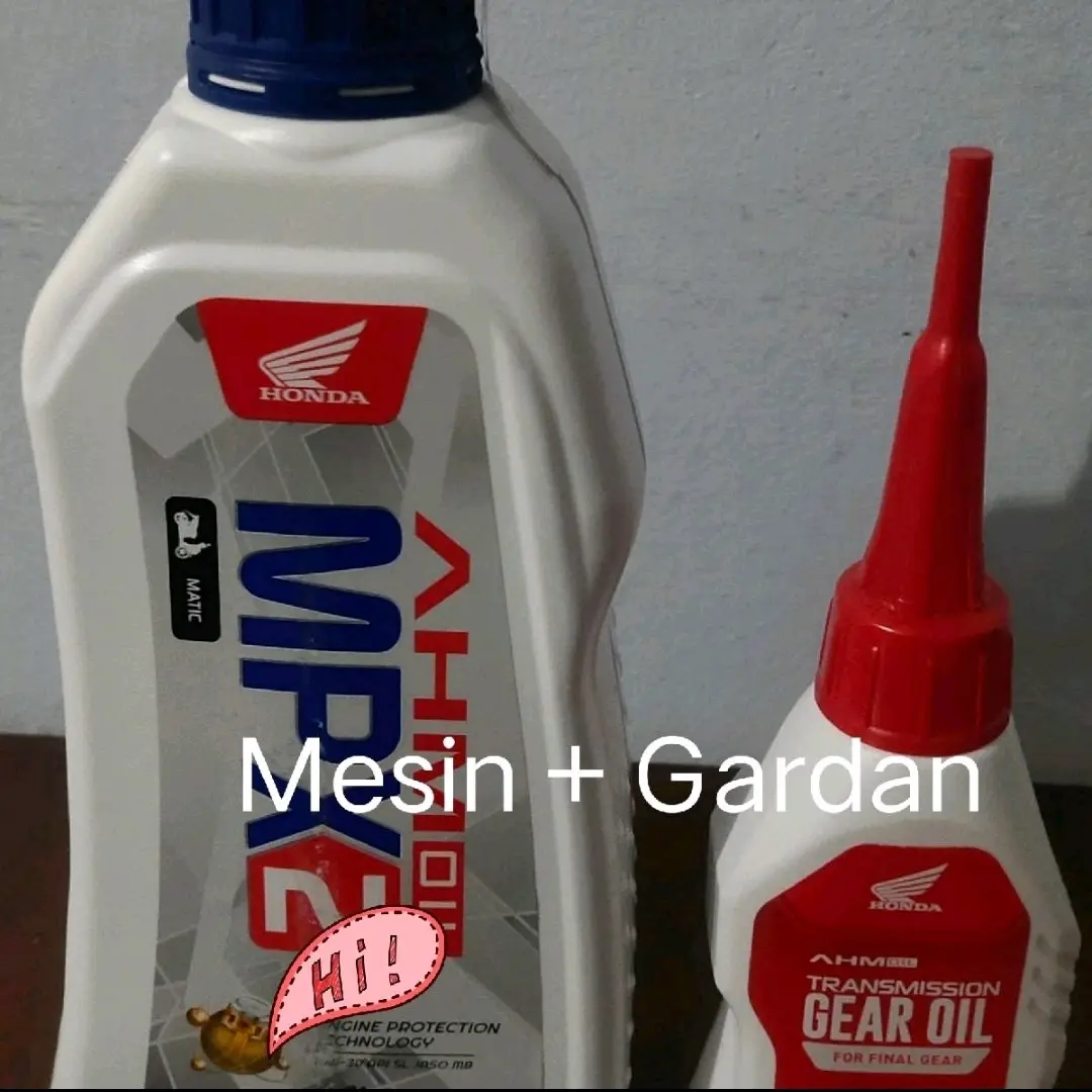 OLI MESIN MPX2 & GARDAN ORI