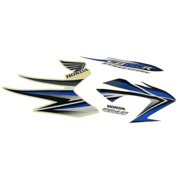 Gambar Sticker Body Kanan Putih Biru Honda CB150R StreetFire K15 871X0K15900ZDR dari Honda Cengkareng Kota Tangerang Tokopedia