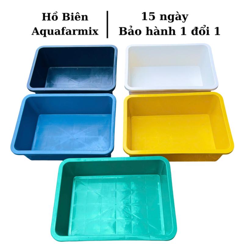 Khay nhựa nuôi cá 20 lít - kích thước 50x36x16cm, màu sắc đa dạng bể nhựa, hồ nuôi cá