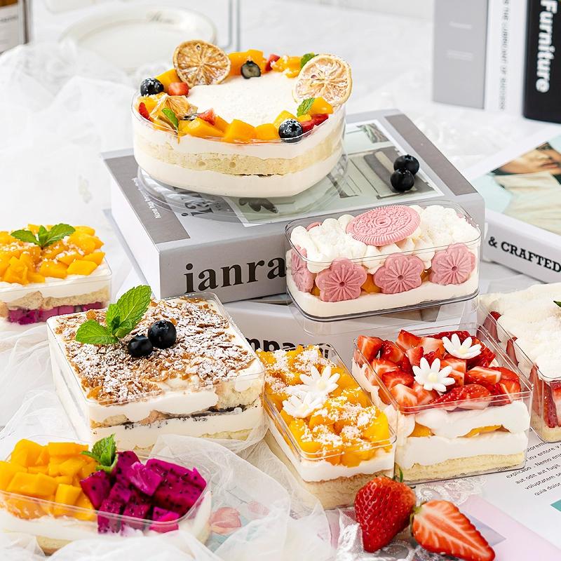 Product Introduction of กล่องคุกกี้ Tiramisu บรรจุภัณฑ์อบใสอะคริลิค ps ของหวาน mu กล่อง Si 25