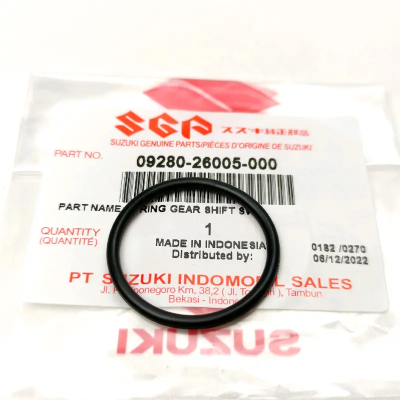 ORING SEAL SWITCH SUIT NETRAL SATRIA FU 150 FU INJEKSI 09280-26005-000 ORIGINAL SGP SUZUKI GENUINE PARTS 2