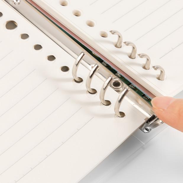 Deli Binder / Loose-Leaf Notebook A4 A5 B5 Strap Kunci HXX-3 Plastik Kertas Metal Paper 2