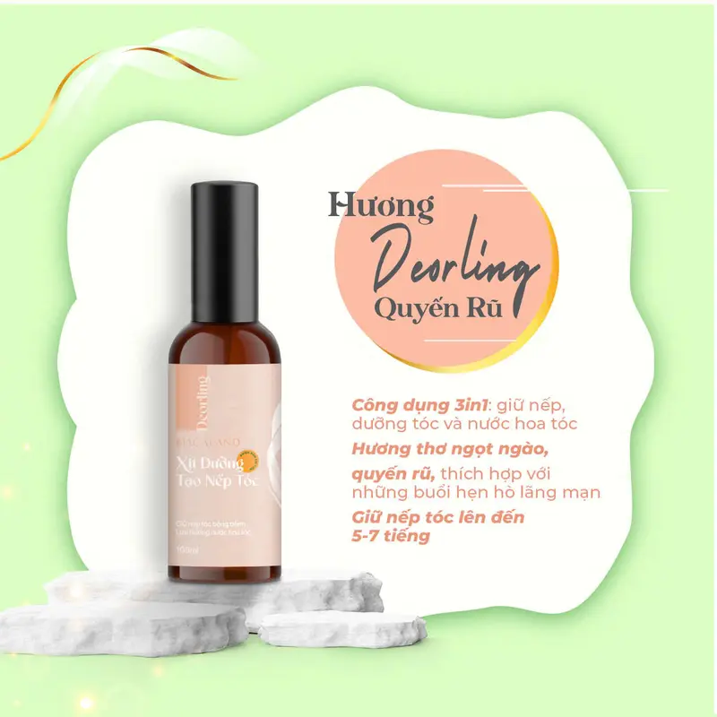 Xịt giữ nếp tạo kiểu và dưỡng tóc 3in1 100ml MACALAND hương nước hoa - MACALAND - Nutifood Bách Hóa Azago 4