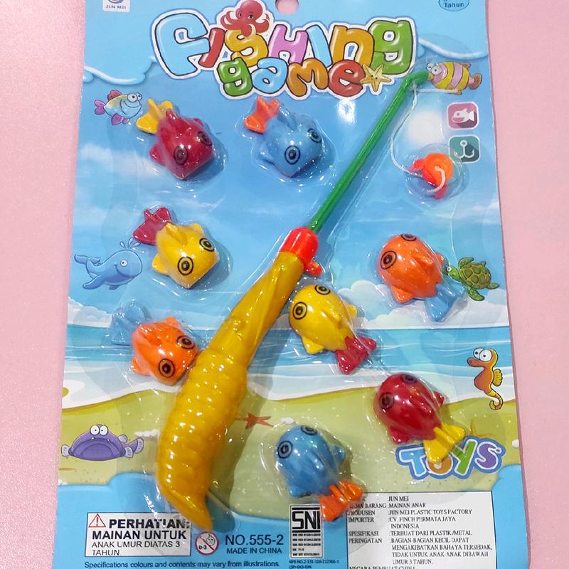 Mainan Pancing Ikan Mancing Mania 8 Pcs Ikan Toys 1