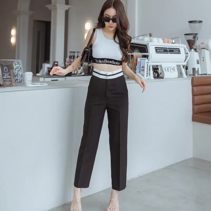 ◤TokoBestieKu◢ Angela - Celana Kulot Panjang Import Premium Original Bangkok 4