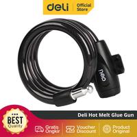 Gambar Deli Cable Lock / Gembok Sepeda dengan Kunci Anti Maling DL508001 Roda Outdoor dari Delitools.id Kab. Tangerang 1 Tokopedia