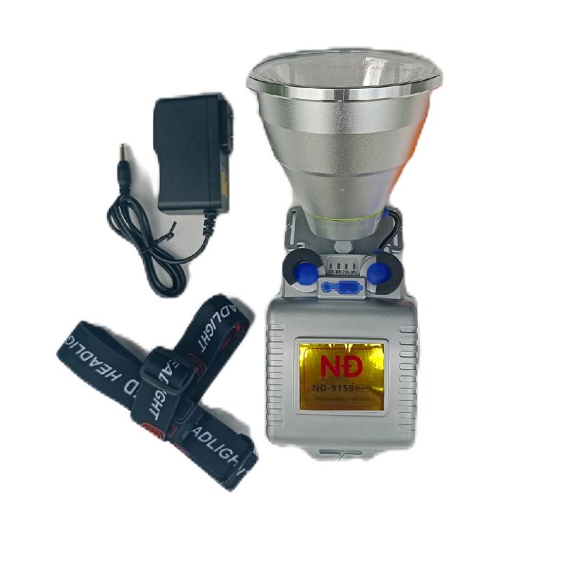 đèn đội đầu ánh sáng zoom NĐ-9158 chiếu xa 800m