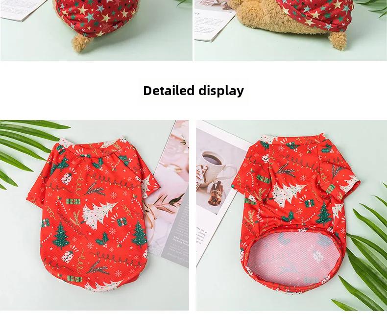 Product Introduction of Quần áo thú cưng, Chủ đề Giáng sinh mới, Thích hợp cho chó, Teddy, Bichon Frise, mèo, Áo len, Cỡ lớn, Cửa hàng nhà máy Áo khoác cho chó, Quần áo 10