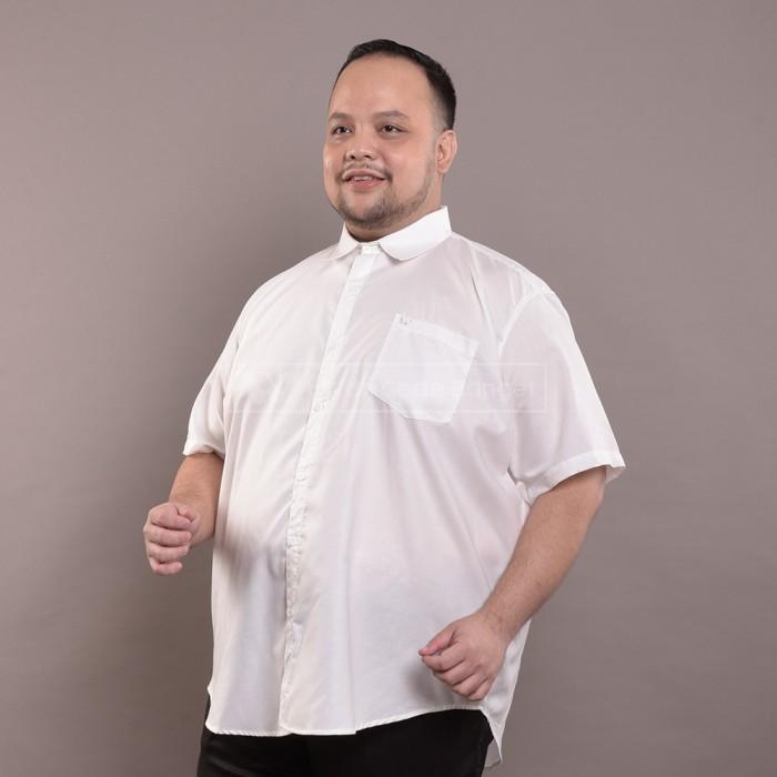 Kemeja Pria Basic Jumbo Big Size Ukuran Besar XXL XXXL WGB Pendek 8