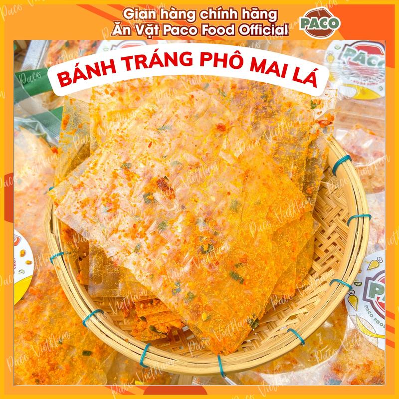 [TÚI 500g] BÁNH TRÁNG TRỘN PHÔ MAI LÁ TÔM HÀNH NHÀ PACO FOOD-đồ ăn vặt snack hot trend thịnh hành Thức Ăn