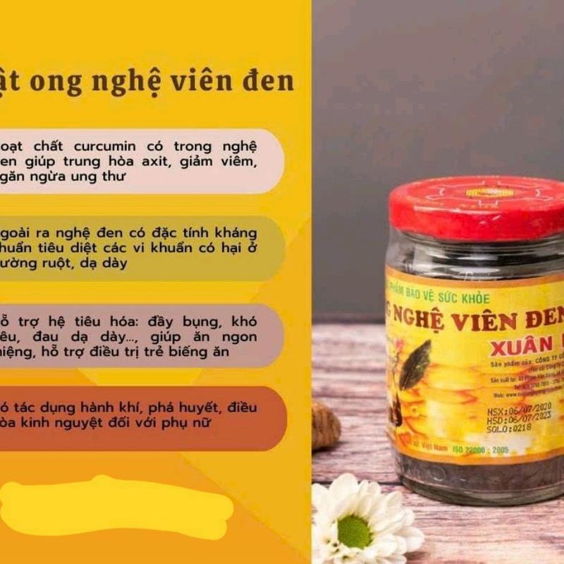 7 Hủ mật ong viên nghệ đen_ Xuân Nguyên  100g 1