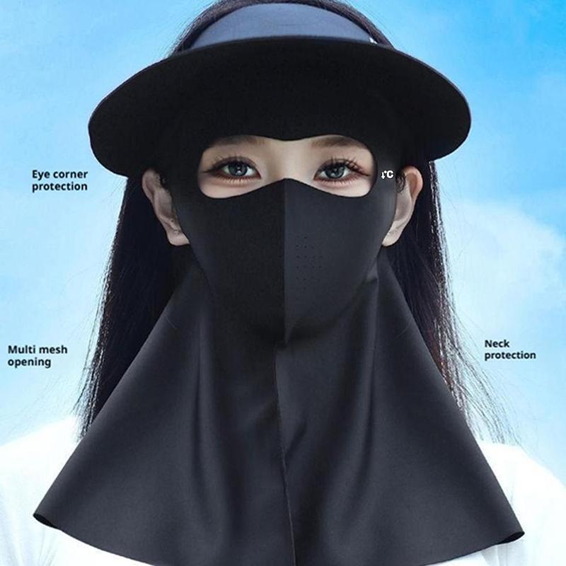 Product Introduction of Sun Protection Mask For Men And Women Anti-Ultraviolet Bicycle Mask Full Face Mask Tubular Mask Ice Silk Mask 16