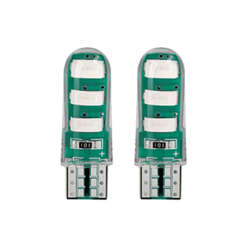 Product Introduction of Silicone W5W Glue Display Light High-brightness Small Bubble 12V 2 PCS Automobile LED Width Indicator Light For T10 5630 6SMD 19