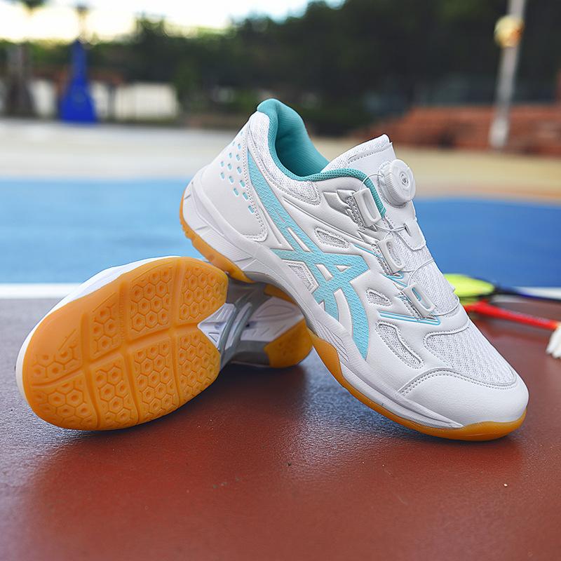 Factory in Stock Cross-Border Badminton Shoes Student Competition Training Shoes Men's Mesh Breathable and Wearable Tennis Shoes Wholesale 2