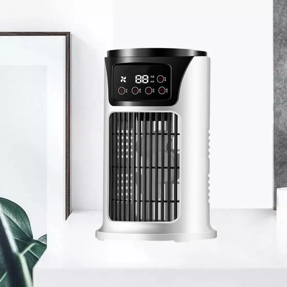 Portable Air Conditioner 6 Wind Speed Adjustable Wind Direction Personal Air Conditioning Fan for Desktop Room Dorm Office Home