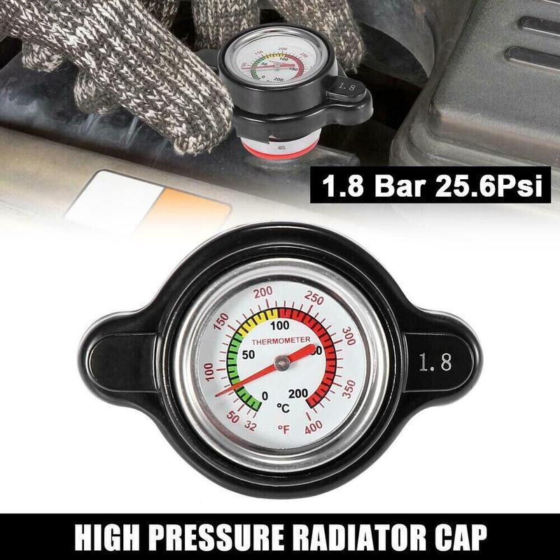 Durable High Pressure Radiator Cap Temperature Gauge Thermometer ...