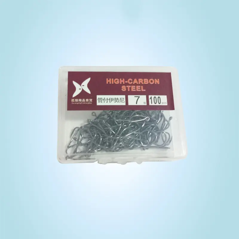 Lưỡi Câu Cá Hình Tròn Bằng Thép Cacbon Cao, Lưỡi Câu Cá Nước Ngọt, Thiết Kế Lỗ, Thích Hợp Cho Dụng Cụ Cá Chép Mạnh, Chất Lượng Cao, 1 Hộp 4