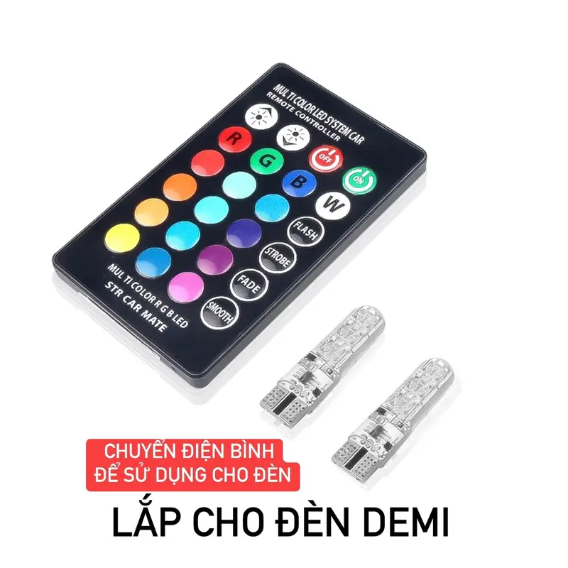 ĐÈN LED T10 DEMI SƯƠNG MÙ HIỆU ỨNG TIẾT KIỆM ĐIỆN 0