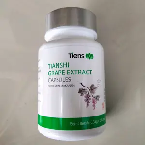 Tianshi Grape Extract Capsules - Ekstrak Anggur untuk Mengatasi Penyumbatan Pembuluh dan Antioksidan, Isi 60 Kapsul