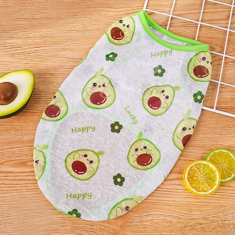 Product Introduction of Quần áo chống bụi cho thú cưng, áo vest mùa xuân và mùa hè cho chó lớn, thiết kế trái cây hoạt hình, thích hợp cho mèo và chó, cung cấp cho Teddy, Corgi, Golden Retriever và các giống chó khác real  dog  shoes 11