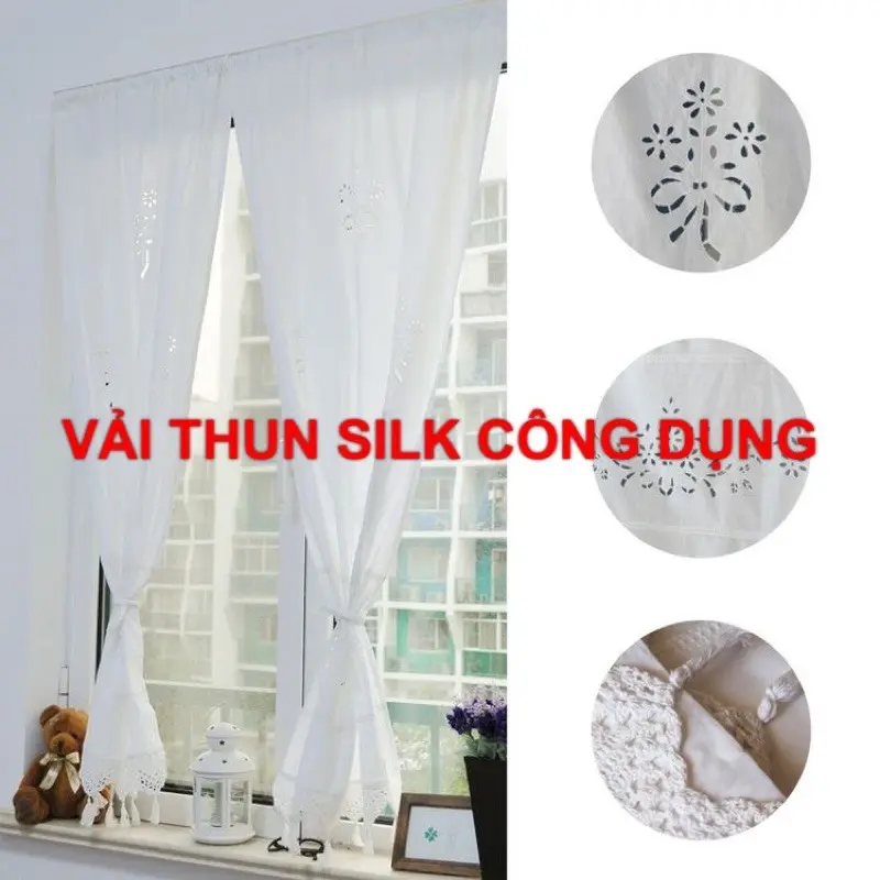 VẢI LÓT THUN SILK KHỔ 1M5 ( LOẠI MỎNG)-DÒNG VẢI LÓT THÔNG DỤNG gói 6
