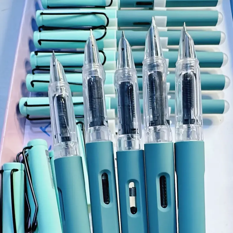 Combo 2 Bút Máy Luyện Chữ Đẹp Ersat 019 và Bút Máy Luyện Chữ Đẹp Thân Nhám 1