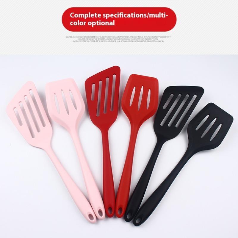 Product Introduction of Silicone Spatula Set, 2 Counts/set Non-stick Spatula, Kitchen Cooking Utensils for Frying Fish, Steak, Egg, Pancake, Kitchen Accessories 7