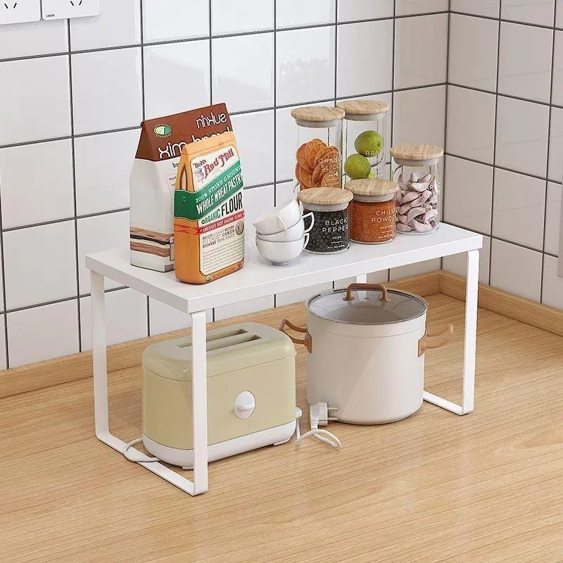 Giá Để Đồ Nhà Bếp, Đa Màu Sắc, Kệ Cruet Gia Vị, Tấm Vách Ngăn Nội Thất Tủ, Thích Hợp Cho Nồi Chảo, Sắp Xếp Lớp Lên Lên, Để Bàn 2