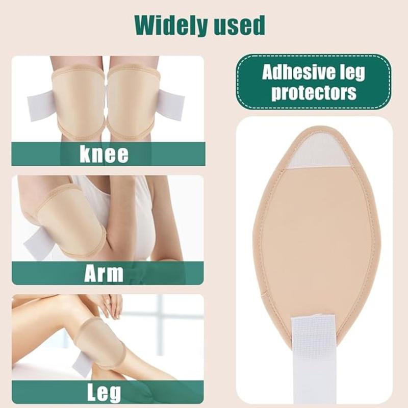 2 Pcs/Set Practical Reusable Castor Oil Pack Elastic Strap Cotton Oil Compress Pad Washable Anti Oil Leak Essential Oil Wrap Arm 4