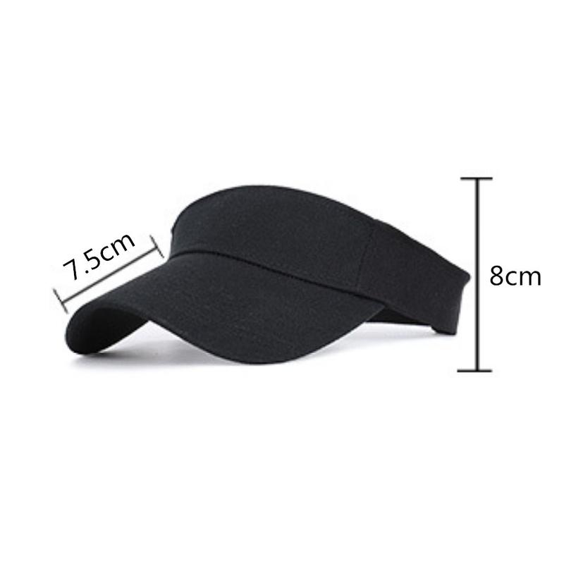 Product Introduction of Tennis Caps Unisex Men Women Summer Sun Hat Solid Color Breathable Sun Protection Outdoor Fishing Cycling Running Visor Caps 2