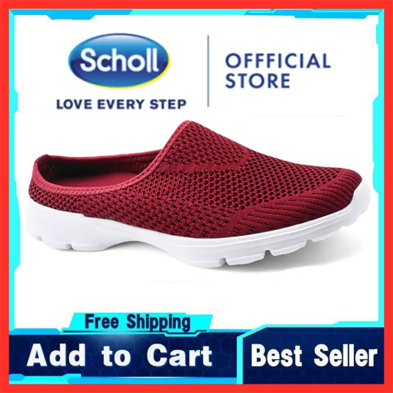 Shoes women scholl sandal for women scholl sneakers women's shoes Scholl Ladies shoes Kiut Scholl Lo. Scholl Large item Half Slippers Flat summer Bohemia Sandals women casual sports Walking Slippers.