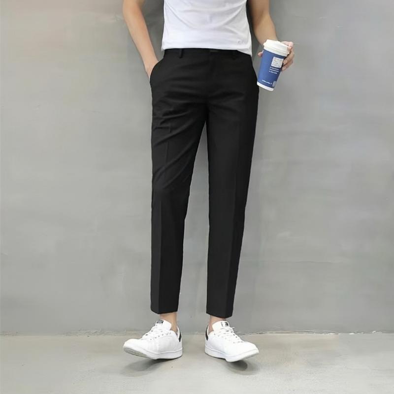Product Introduction of Quần Âu Quốc Dân Phong Cách Trẻ Trung 3 Màu Đen-Be Sữa - Xanh Than Nam - Menswear Pants 2