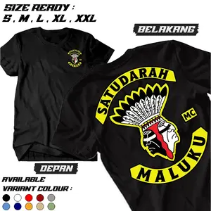 ahzaaashop - Kaos Satu Darah Maluku - Kaos Lengan Pendek - Cocok Untuk Pria Wanita - Kaos Murah - Baju Distro Terbaru - Kaos Distro Viral - Kekinian