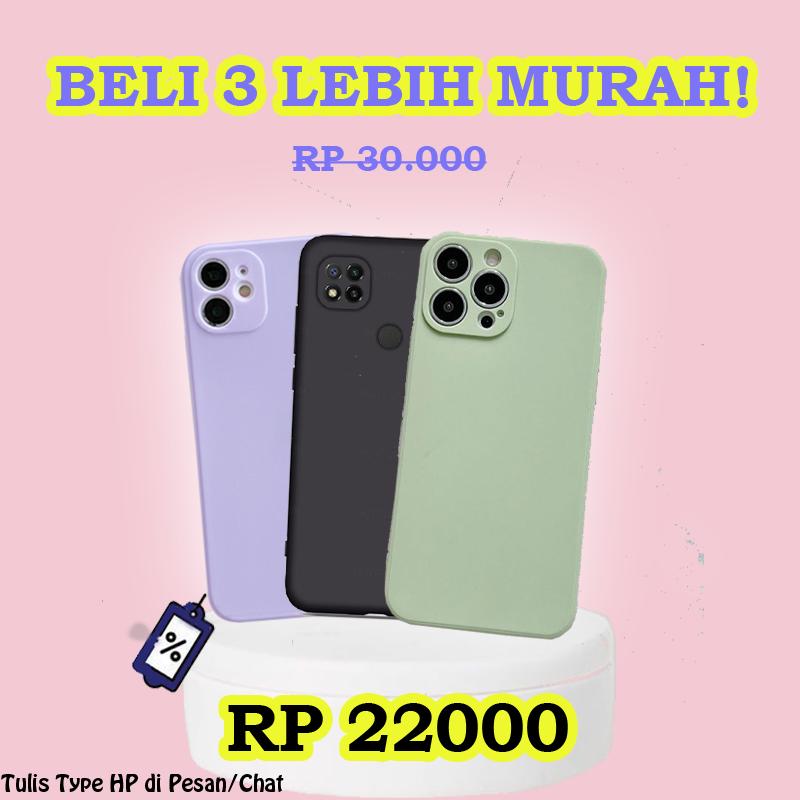 Product Introduction of BUNDLE 3 PCS SOFTCASE MACARON POLOS  FOR ALL TYPE HP Aksesoris Casing 21