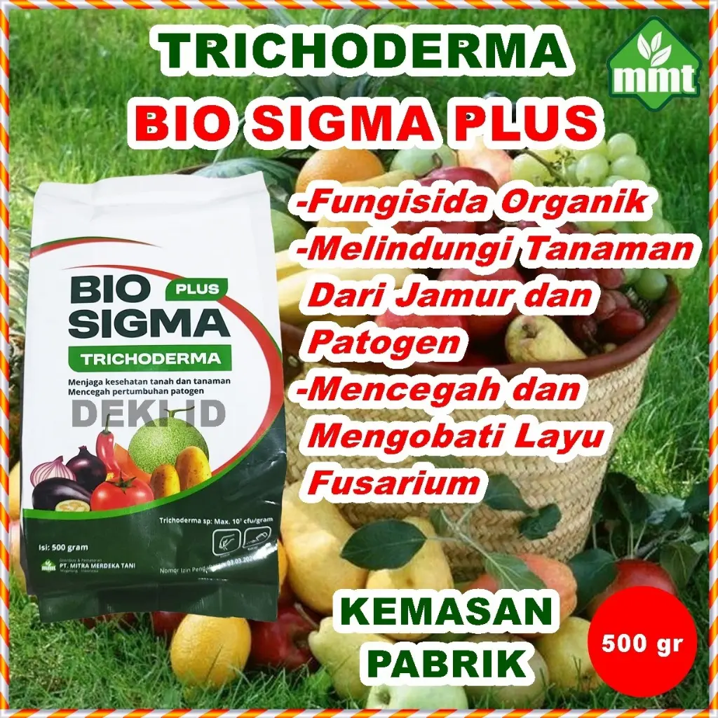 Tricoderma Bio Sigma Plus 500 gr Trichoderma Fungisida Hayati Biosigma ...