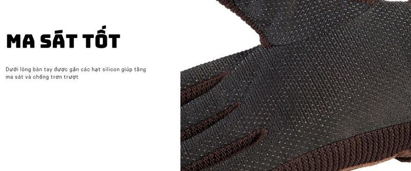 Product Introduction of Găng Tay Da Nam Cao Cấp Giữ Ấm Mùa Đông, Cảm Ứng Điện Thoại, Chống Nước, Chống Mài Mòn Bao Tay gang  tay 5