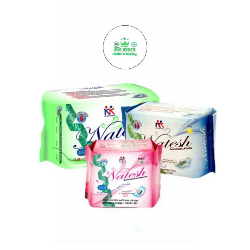Pembalut Herbal Natesh | Pembalut Natesh Day Pantyliner Night Extra long Atasi haid Exp terbaru 6