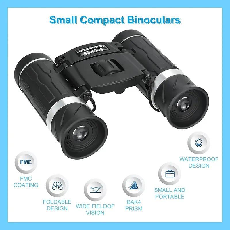 NEW 500X25 Hd Zoom 5000M/50000M Binoculars Telescope Folding Long-Distance Vision Micro Telescope For Camping Outdoor Sports - Image 2