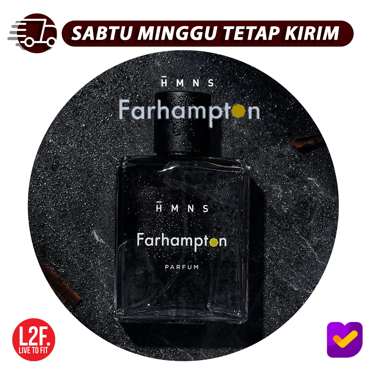Parfum HMNS Farhampton Extrait de Parfum 100ml Original Perfume Pria
