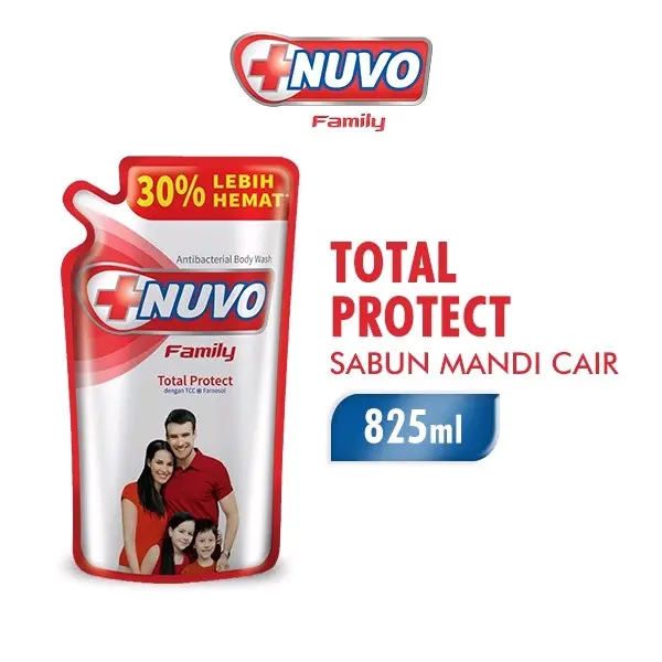 Nuvo Sabun mandi cair 825ml packing aman 2