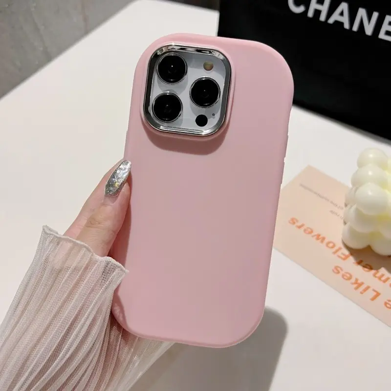 Casing Untuk Samsung A03 A04E A04 A05 A12 M12  A13 A15 A23 A24 A35 A50 A51 A53 A52  A52S A54 A02S A03S A04S A05S A52S (A14 A22 A32 4G A14 A55 5G) Solid Color Silicone Anti -Drop Case 3
