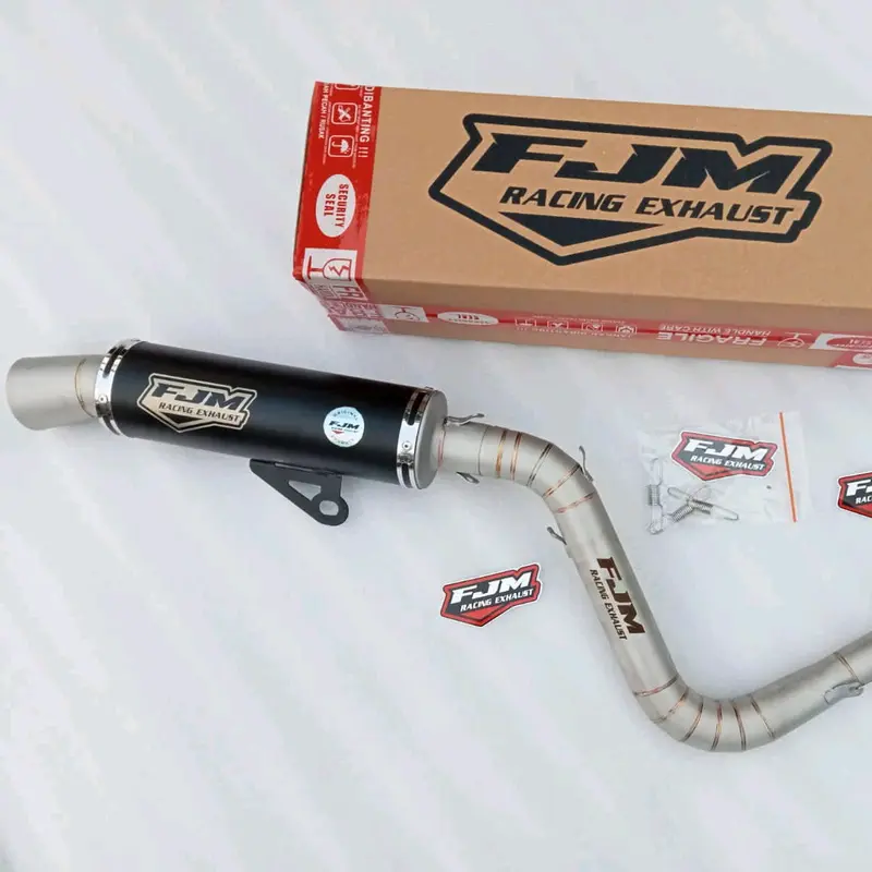 Knalpot samlong FJM Racing type sunblash all matic 1
