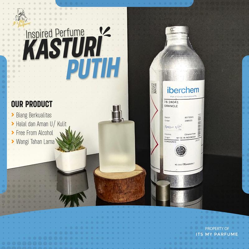 PARFUM MINYAK WANGI KASTURI PUTIH Original Iberchem 0