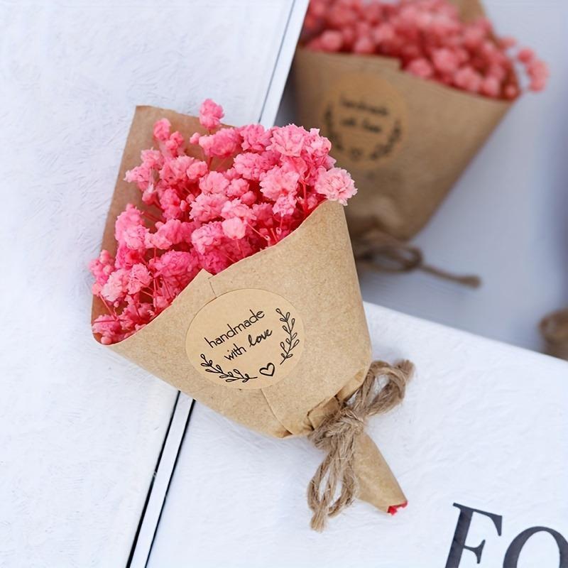 Artificial Flower Bouquet, 8 Counts Mini Random Color Faux Flower, Decoration Supplies for Home Party Wedding Festival 5