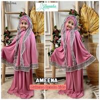 Gambar Mukena  Mukenah Anak Terbaru Ameena Kids Ori Danisha Hijab dari Lova Lipa Hijab Kota Tangerang Selatan 1 Tokopedia