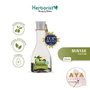 Herborist Minyak Zaitun 75ml & 150ml | pelembab kulit terpercaya | Perlindungan sepanjang hari Kering Vitamin