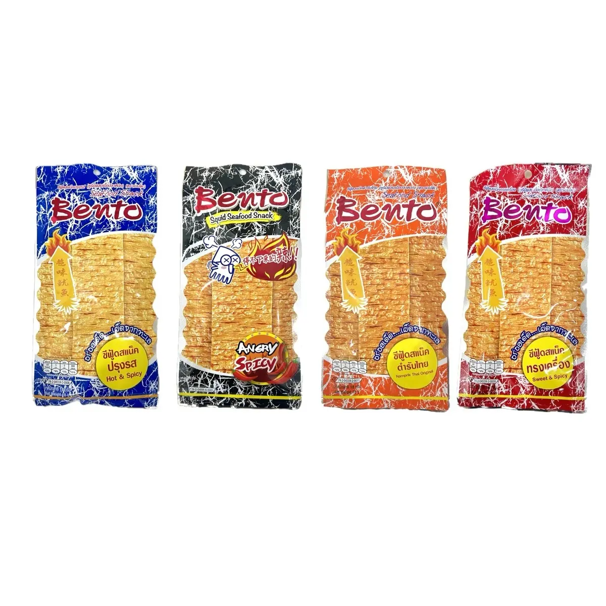 Bento cay, ngọt, siêu cay Thái Lan snack ăn vặt Bento Thái