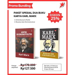 DIVA Press Paket Dua Buku Karya Karl Marx: Kritik Ekonomi Politik & Revolusi dan Kontrarevolusi