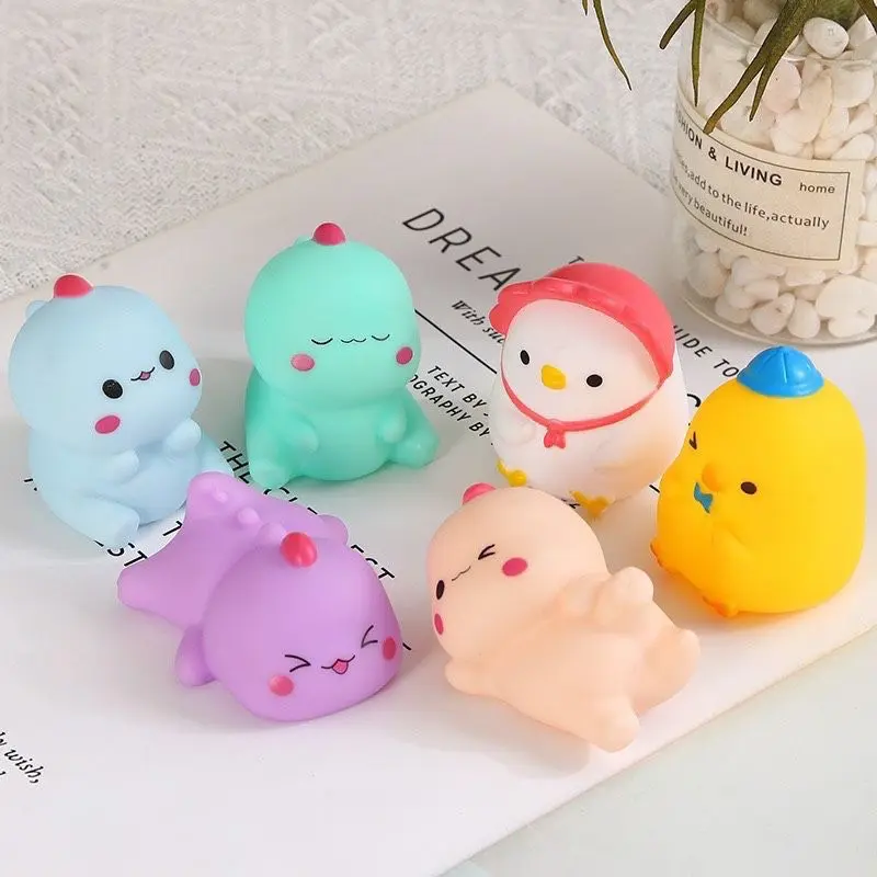 TÚI CHIP ĐẸP THẢ NHÀ TẮM 6 con dễ thương Đồ Chơi Cho Bé 0