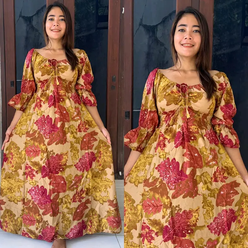 DRESS BALI ANDINI MOTIF Panjang 3
